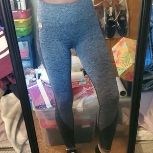 Pink seamless leggings